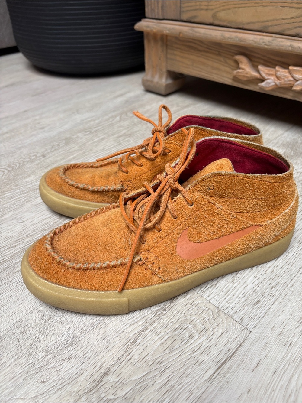 Nike Zoom Air Stefan Janoski SB Mid Crafted Sneakers